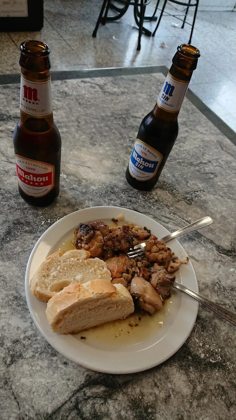 Botellines de Mahou